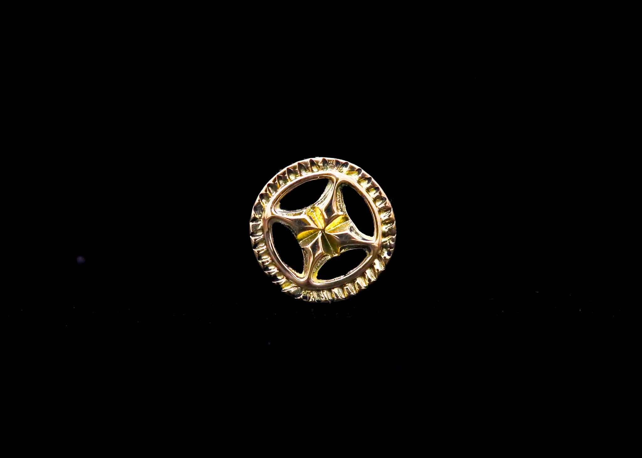 PD4-K18:K18 Sun Crest Pierce｜Horizon Blue Jewelry – ホリゾンブルー