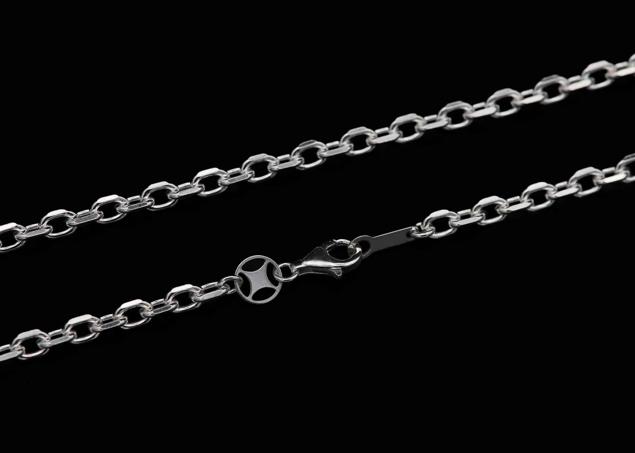 CHAIN & LEATHER STRAP – ホリゾンブルー