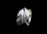 FR3:Wide Feather Ring