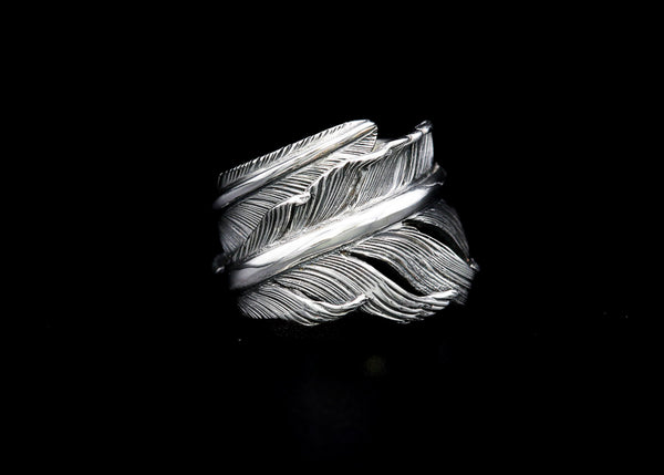 FR3:Wide Feather Ring