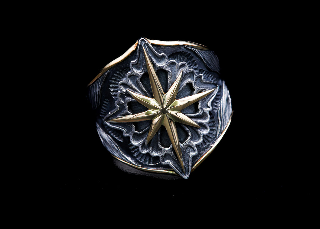 RD1:K18 Sun Flower Ring｜Horizon Blue Jewelry – ホリゾンブルー