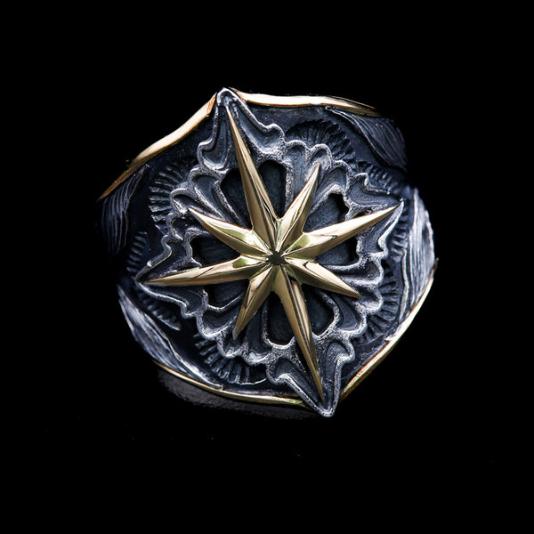 RD1:K18 Sun Flower Ring｜Horizon Blue Jewelry – ホリゾンブルー