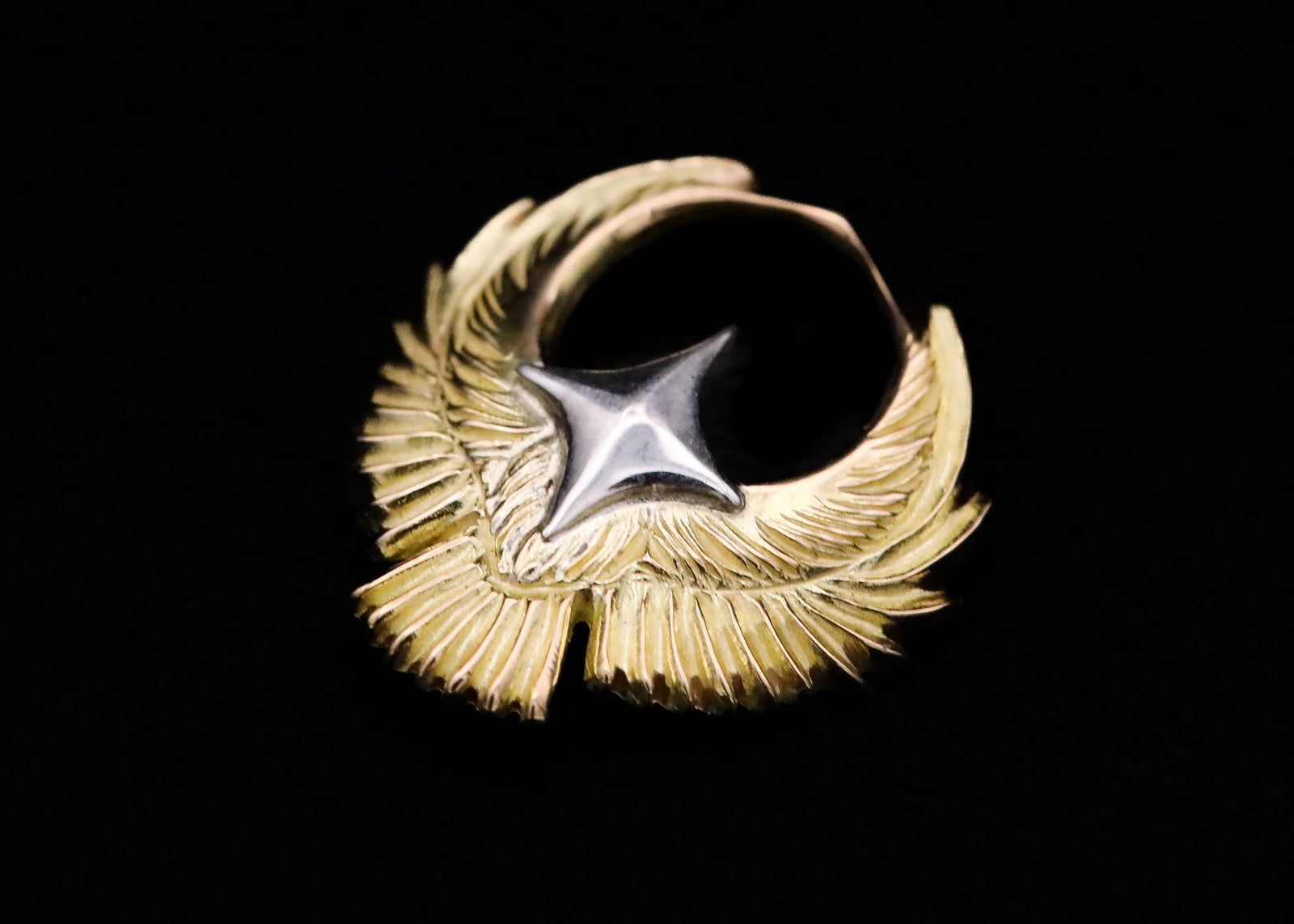 E10-SH:K18 Eagle Crest/SV Head｜Horizon Blue Jewelry