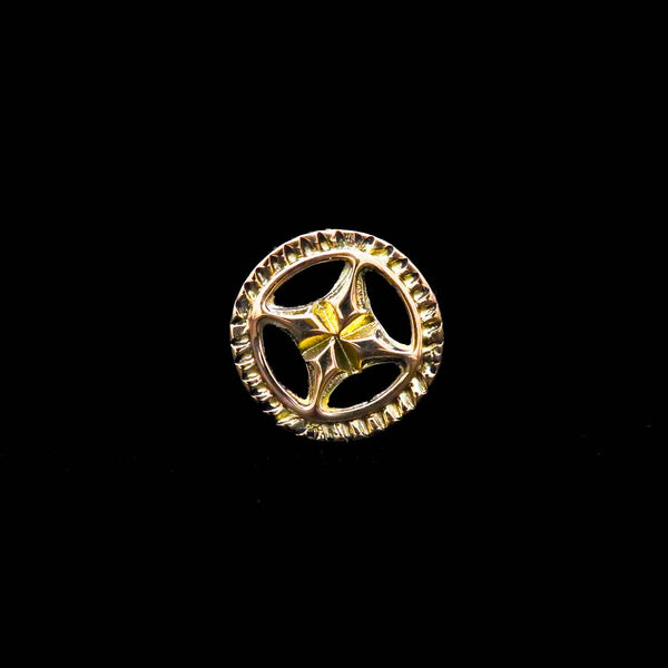 PD4-K18:K18 Sun Crest Pierce｜Horizon Blue Jewelry – ホリゾンブルー