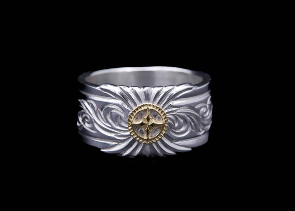 RD14:Sun Crest Wave Ring