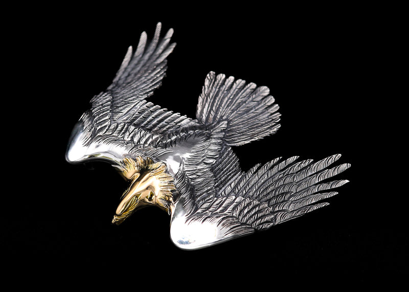 E7:K18 Head Rising Eagle