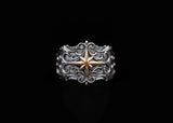 RD24:Middle Sun Arabesque Ring/K18 Sun