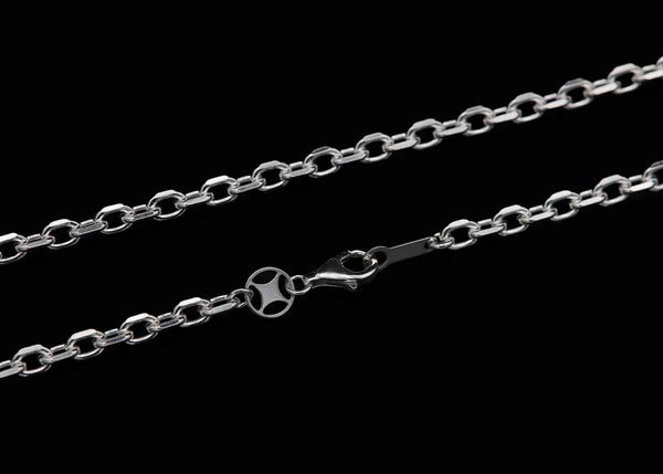 CHAIN & LEATHER STRAP – ホリゾンブルー