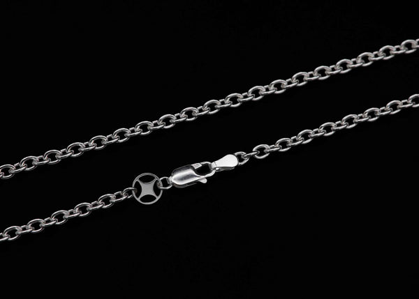 CHAIN & LEATHER STRAP – ホリゾンブルー