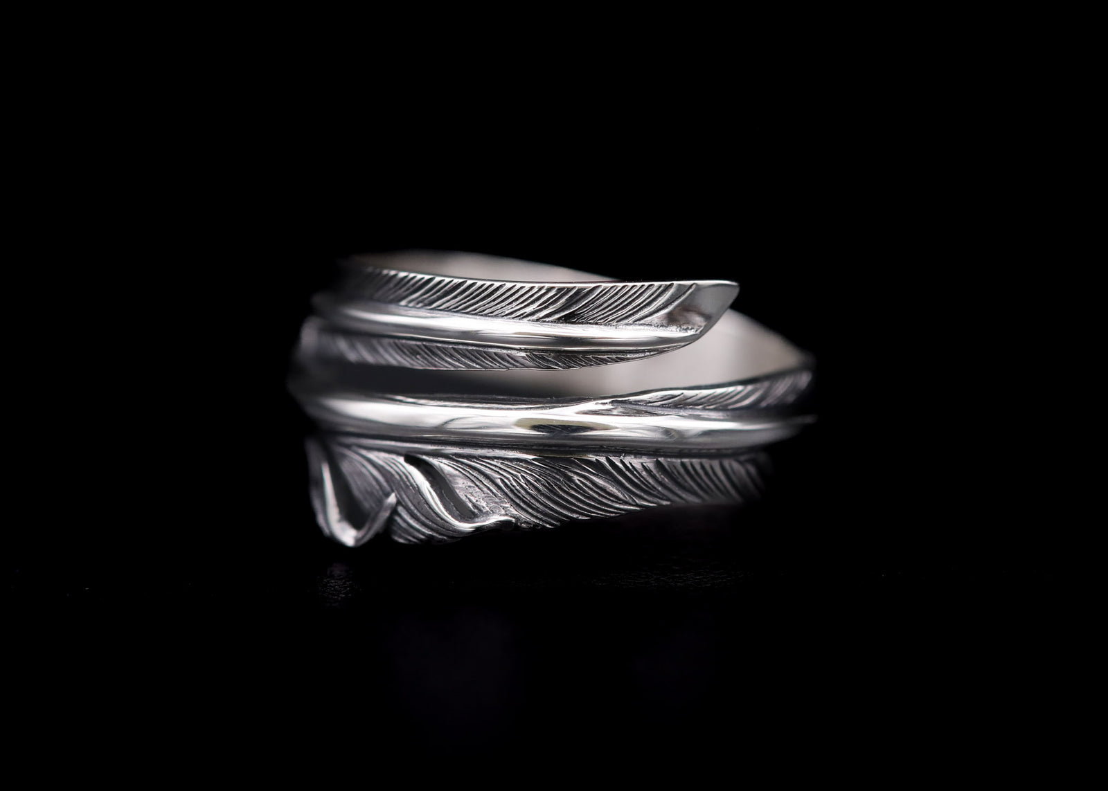 FR13:Narrow Feather Ring｜Horizon Blue Jewelry – ホリゾンブルー