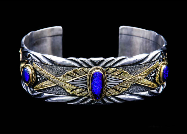 Z-CUSTOM:CUSTOM STONE BANGLE/OPAL