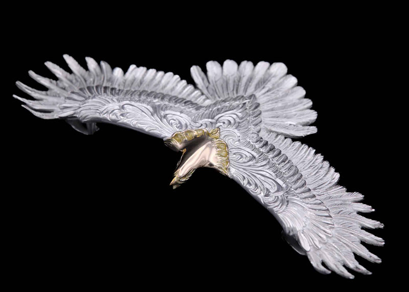 E16:10cm K18 Head Arabesque Eagle