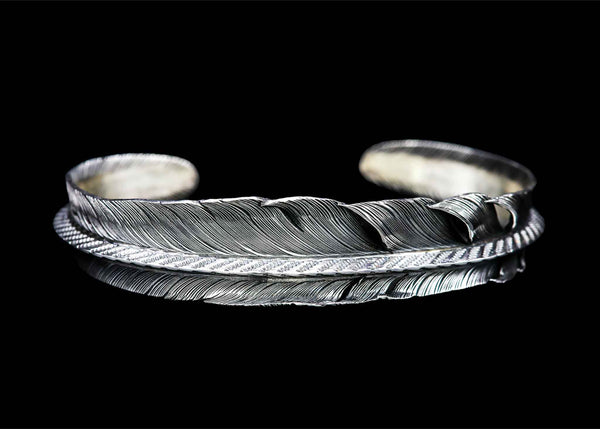 FB1:Triangle Feather Bangle