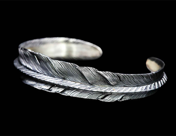 FB1:Triangle Feather Bangle