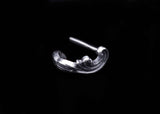 PD5:Arabesque Hoop Pierce Right