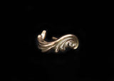 PD6-K18:K18 Arabesque Hoop Pierce Left