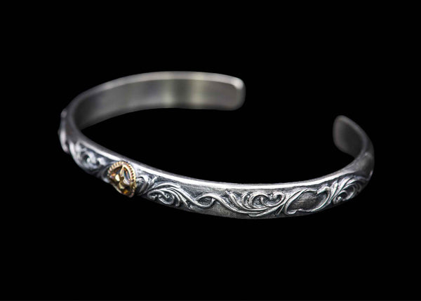 SUNB1:Sun Crest Bangle